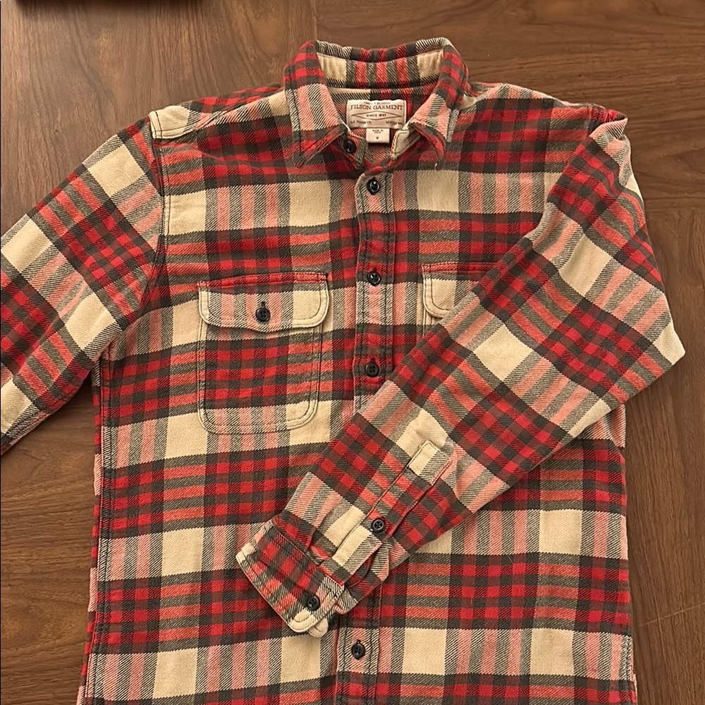 Filson Men’s Vintage Flannel Work Shirt